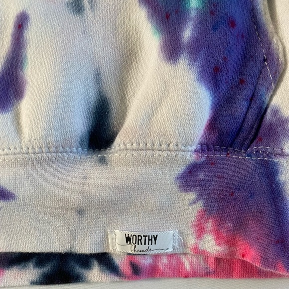 Worthy Threads Tie-Dye Sweatshirt Jogger Set - Picture 4 of 10